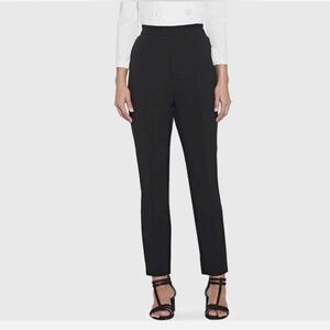 Adrianna Papell Black High Waisted Trousers Sz 10